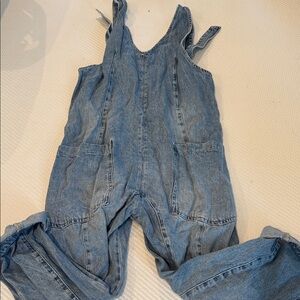 We The Free Light Blue Denim Apparel